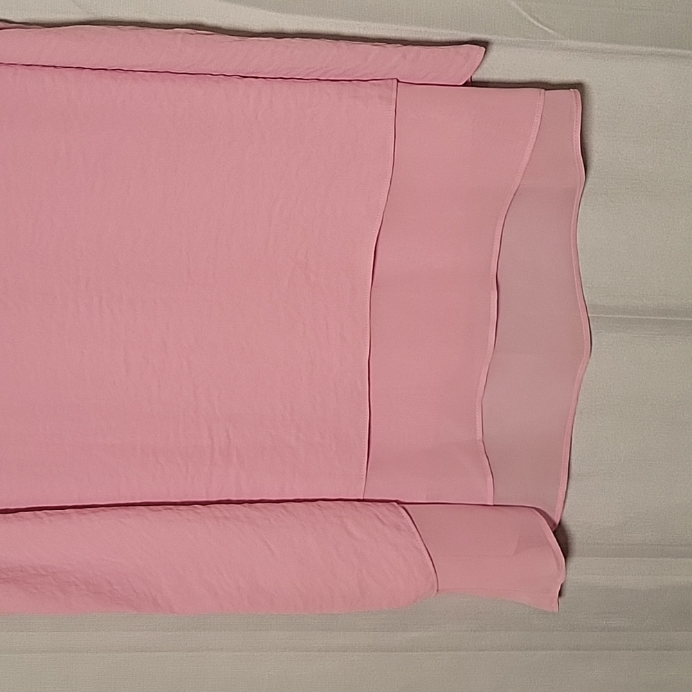 Apt 9 Pink Tiered Top Sz XL NWT - Picture 2 of 9